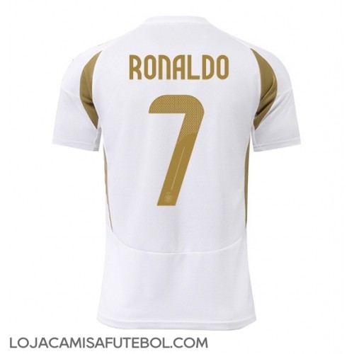 Camisa de Futebol Al-Nassr Cristiano Ronaldo #7 Equipamento Alternativo 2024-25 Manga Curta